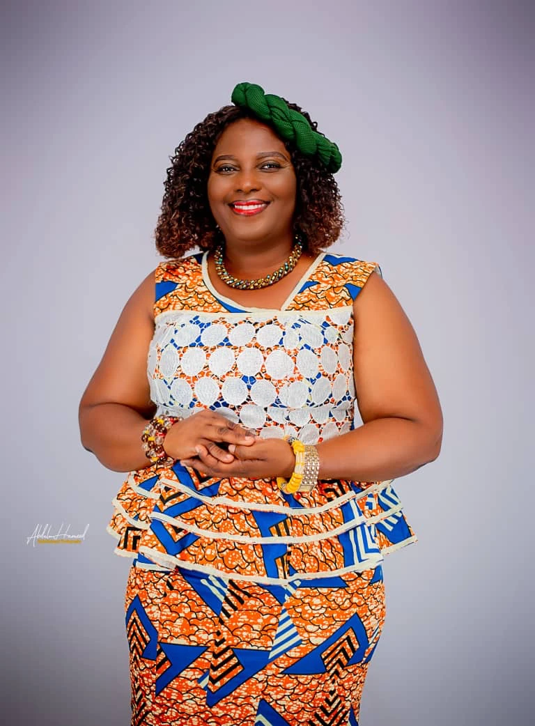 Hon. Tagba Mary, District Chief Executive, formal portrait